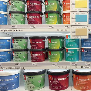 Онлайн заказы продукции Tikkurila